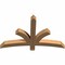 Ekena Millwork Davenport Timber Gable Bracket, Western Red Cedar, 48"W x 30"H x 3 1/2"D x 3 1/2"F, 15/12 Pitch GBW048X30X0404DAV00SWR - alternate 2
